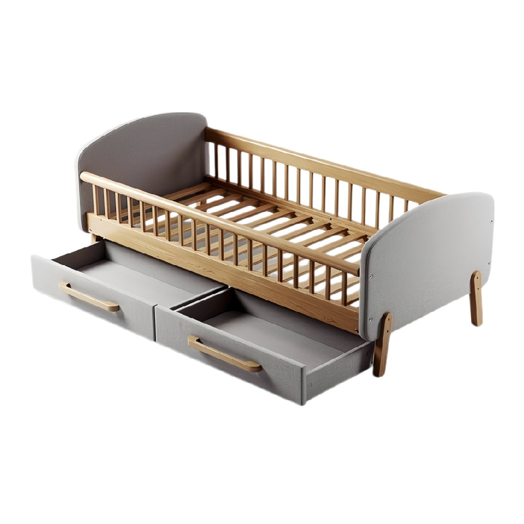 Kouderbed met Lades en Houten Frame